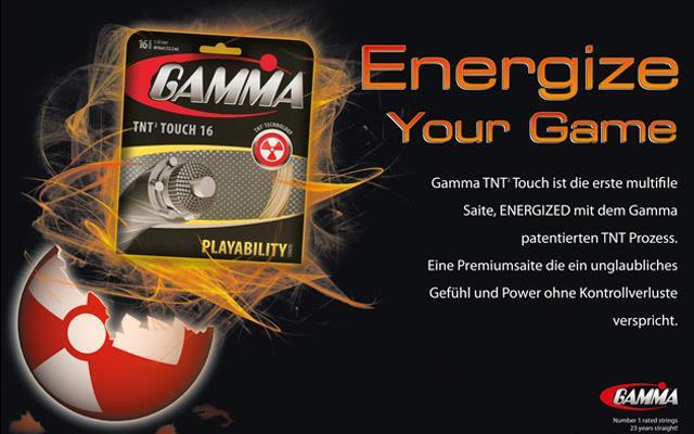Gamma Tennissaite TNT² Touch 12,2 m Set 17 (1.27 mm) 2/3