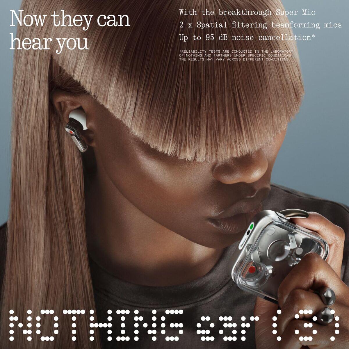 Oordopjes NOTHING A10600125 Wit 4/7