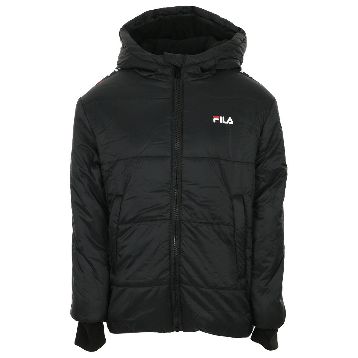 Fila - Doudoune Enfant Tobin Padded Jacket Kids - Doudoune Duvet - Noir - Decathlon