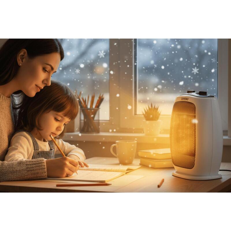 Soba electrică  1800W - sobă ceramică - sobă cu ventilator - încălzire electrică