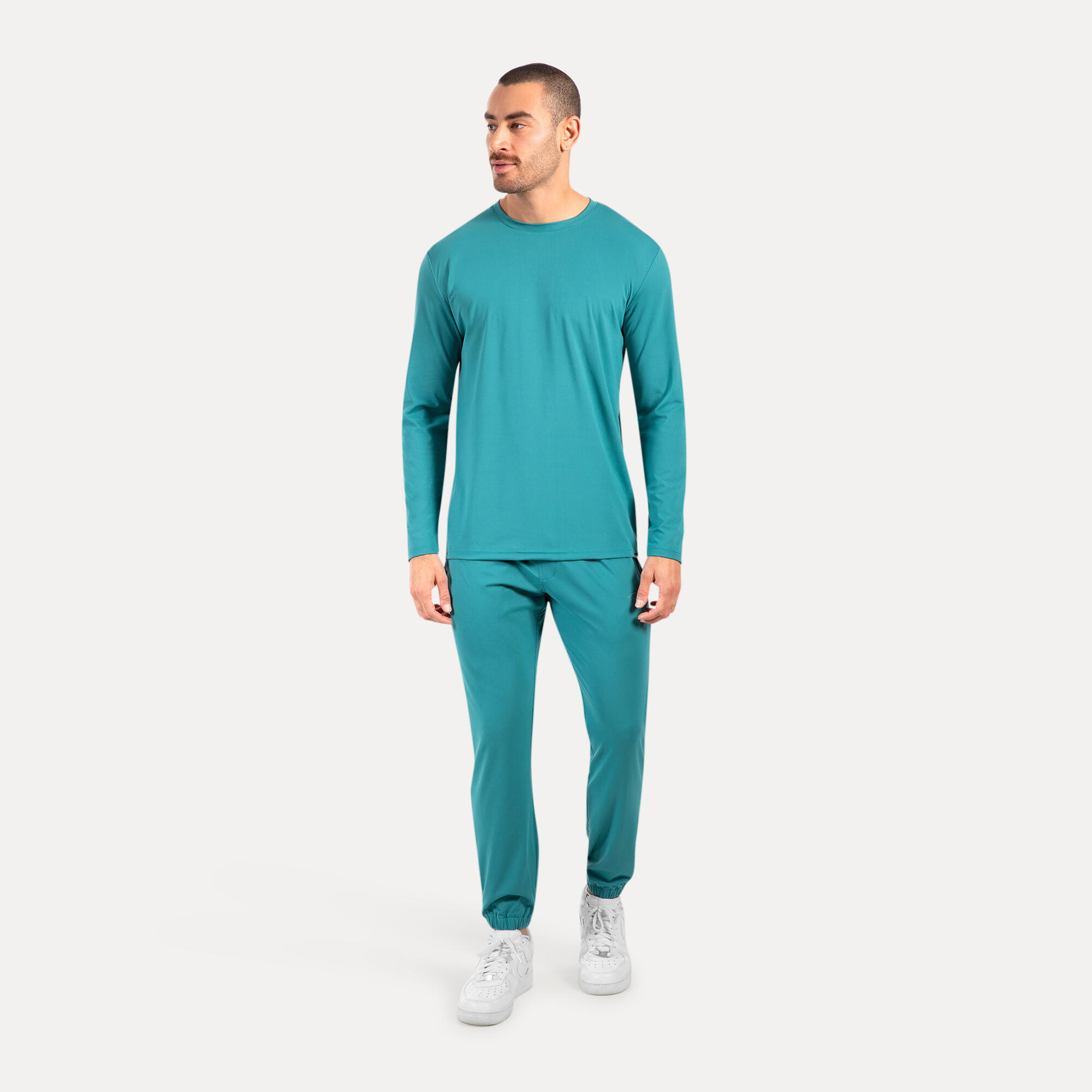Herren Jogginghose Delian Petrol 3/5