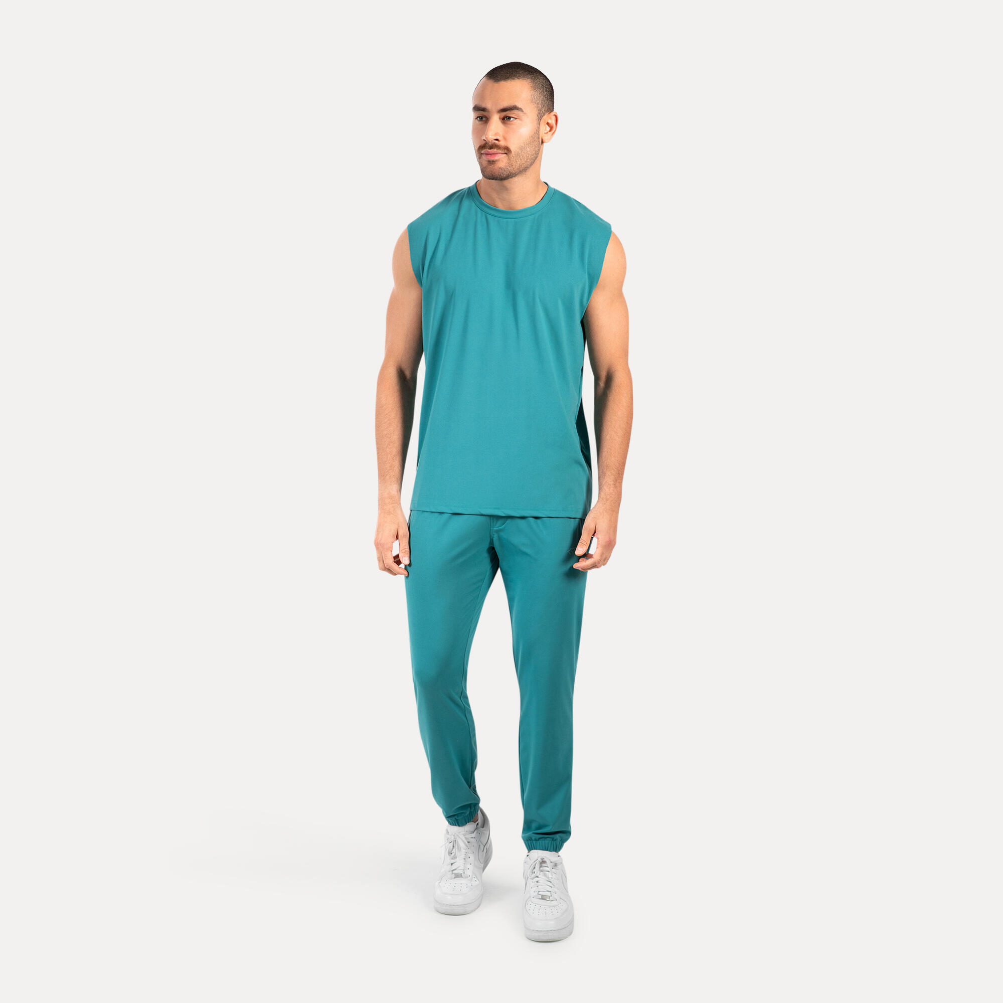 Herren Tank Top Xion Petrol 3/5