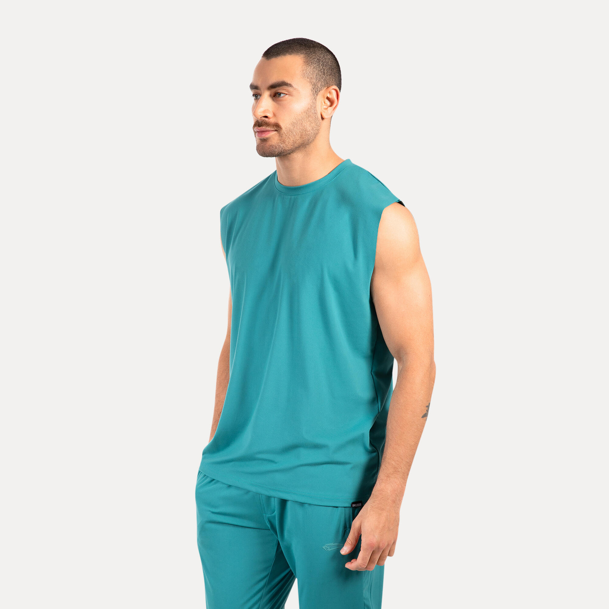 Herren Tank Top Xion Petrol 2/5