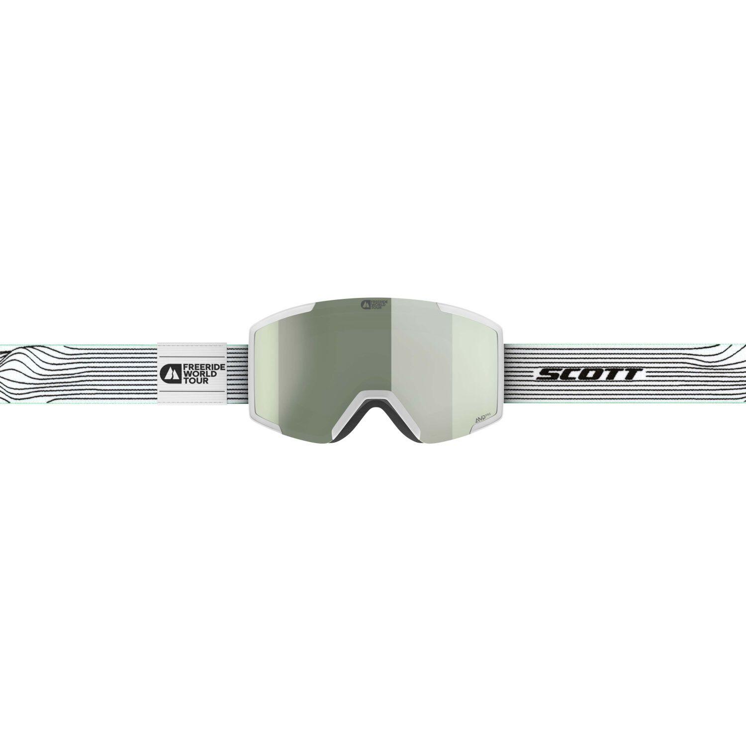 Máscara de esquí y snowboard SHIELD FWT AMP PRO lente S2 Scott 2/3