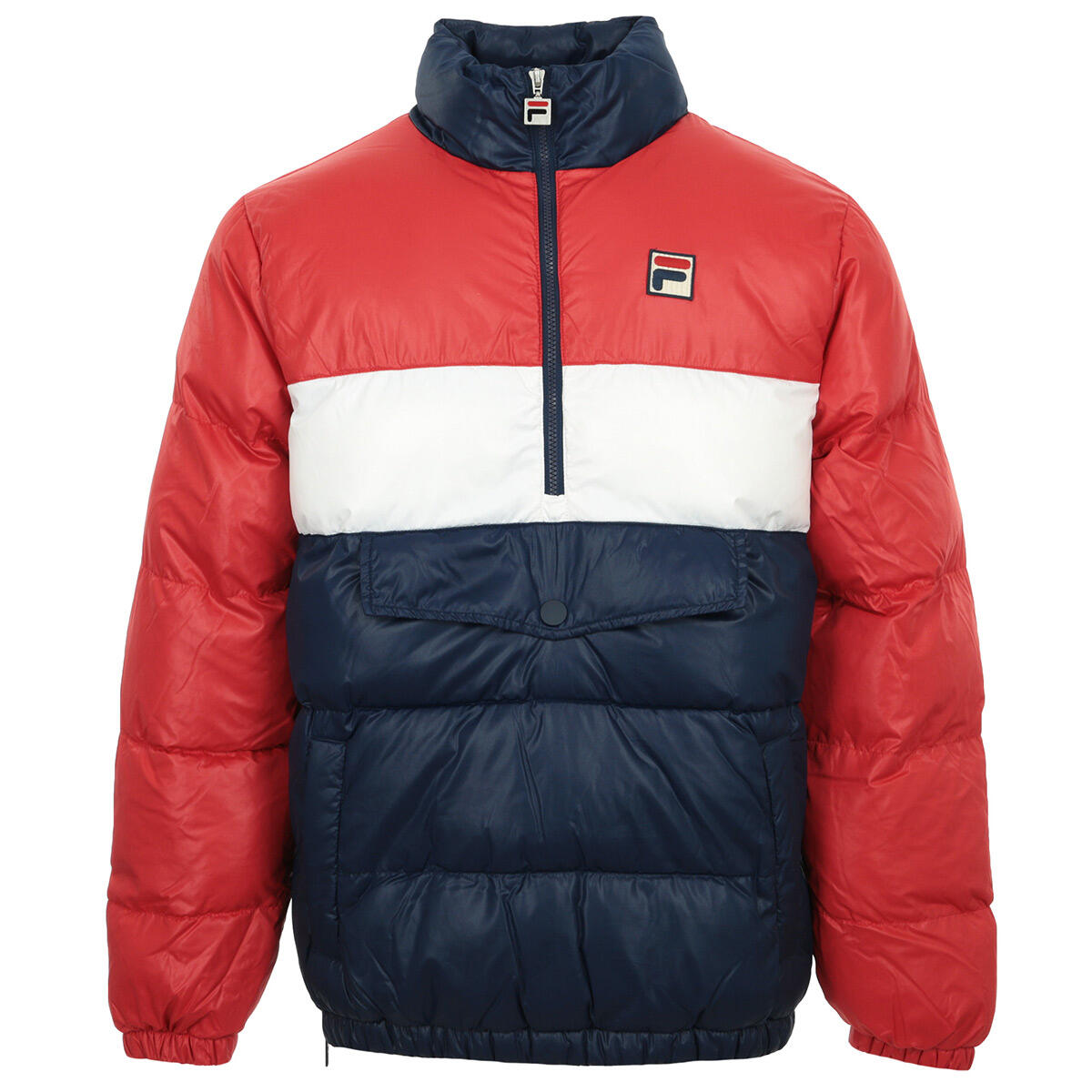 Fila - Doudoune Homme Puccio Colour Blocked - Doudoune Duvet - Bleu - Decathlon