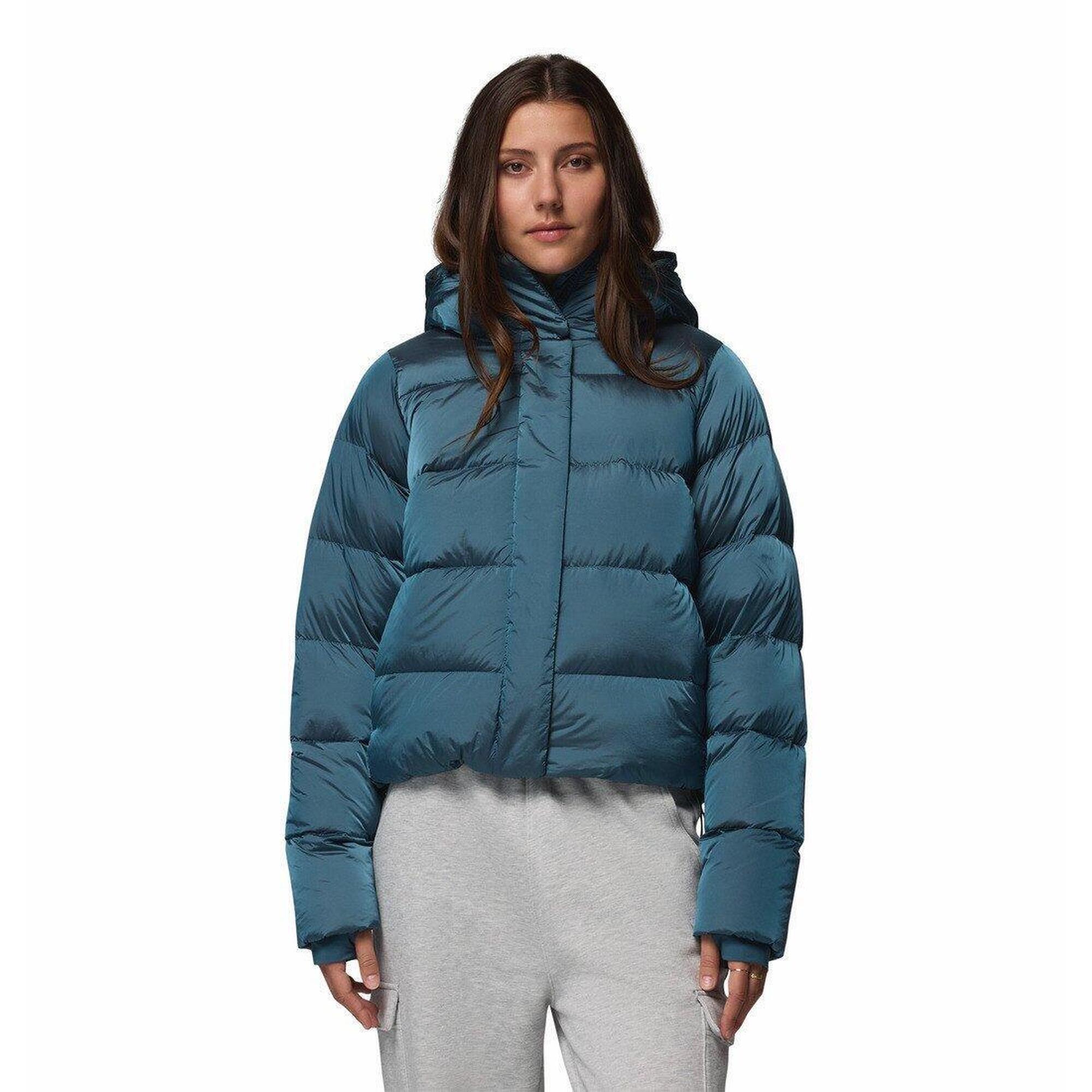 Columbia - Vestes Synthetiques Et Doudounes Femme - Columbia Amaze Puff™ Hooded Jacket - - Doudoune Duvet - Bleu - Decathlon