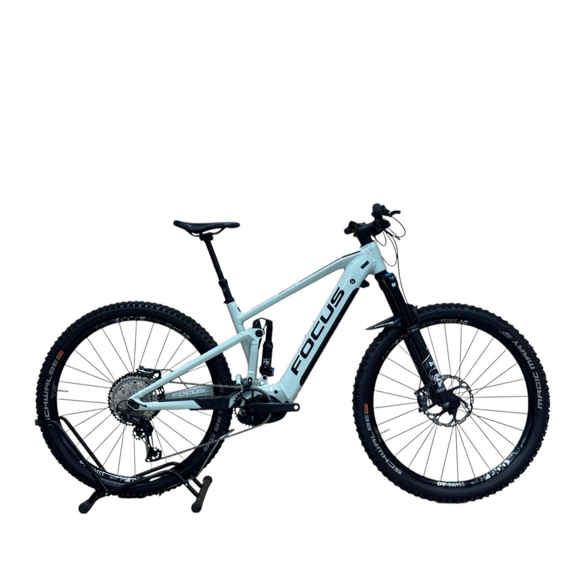 Focus - Reconditionné - Vtt Électrique Brand Focus Jam² 6.9 Xt - Comme Neuf - Vélo Tout Terrain - Blanc|noir - Moyen - Decathlon