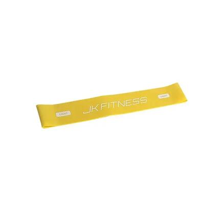 Mini taśma wzmacniająca JK Fitness żółta lekka