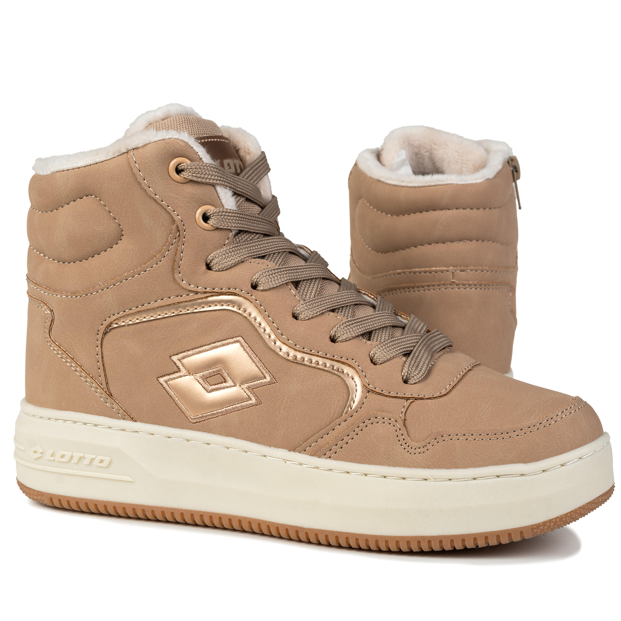 Buty damskie zimowe ocieplane Lotto MOGILA PF FUR 6/6