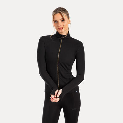 Damen Trainingsjacke Kenna Gold Blau