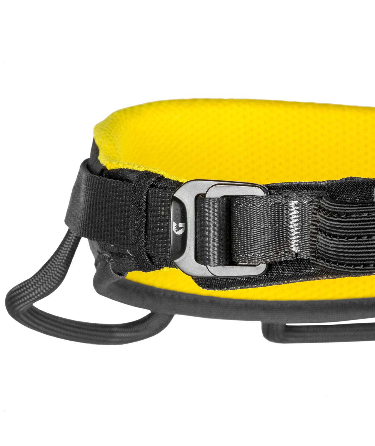 Arnés de escalada Grivel Trend Ce unisex talla 2 acolchado negro asegurado 3/4