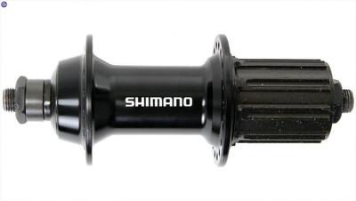 Shimano naaf tiagra fh-rs400 achternaaf 36-gaats 10/11f zwart ss
