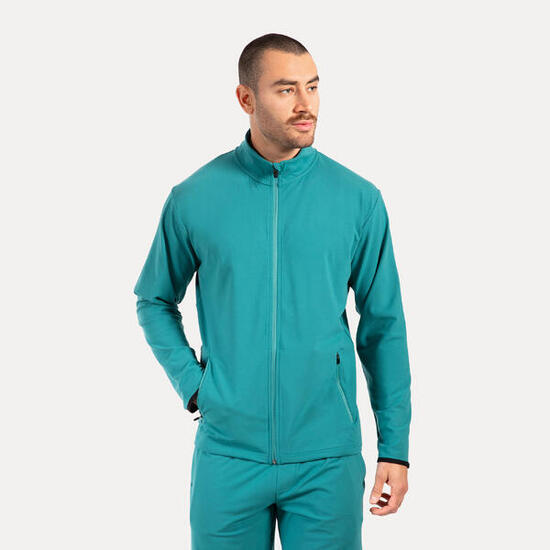 Herren Trainingsjacke Delian Petrol