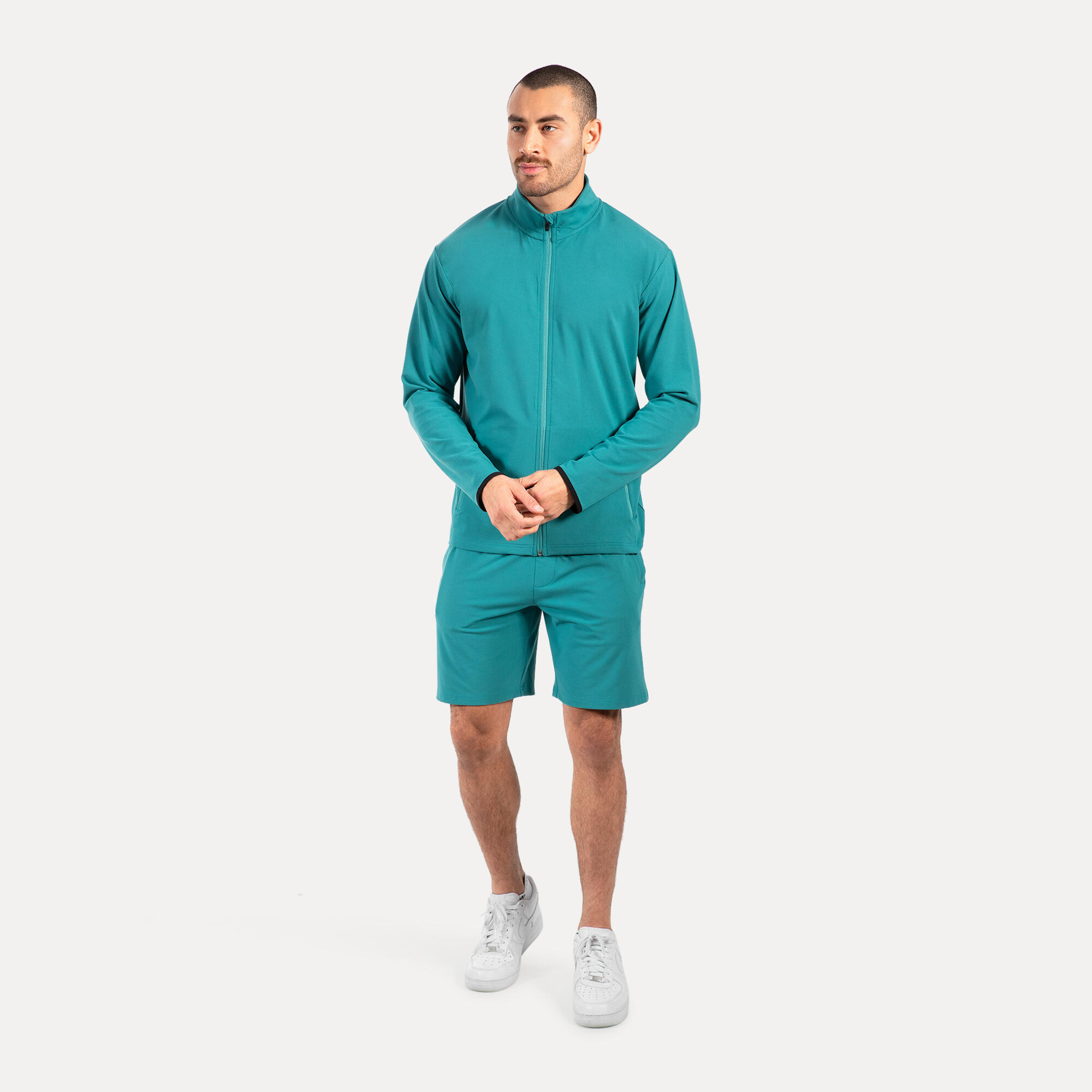 Herren Trainingsjacke Delian Petrol 3/5