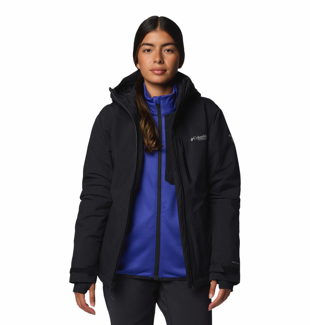 Vestes De Ski Femme - COLUMBIA Explorers Edge™ II Insulated Jacket - Black 2/7