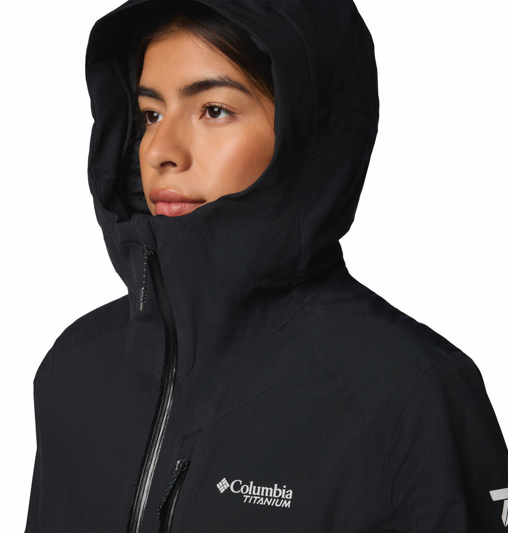 Vestes De Ski Femme - COLUMBIA Explorers Edge™ II Insulated Jacket - Black 5/7