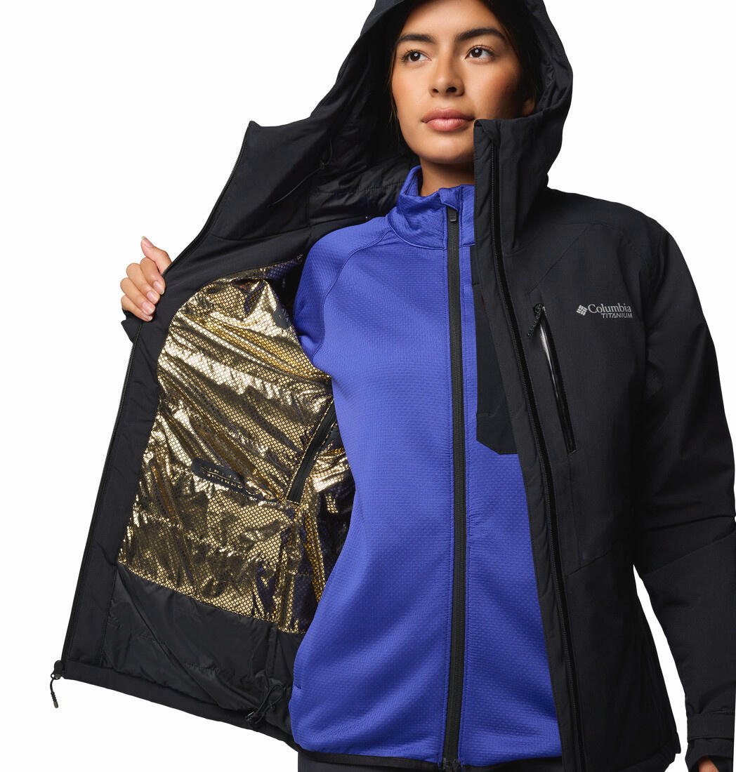 Vestes De Ski Femme - COLUMBIA Explorers Edge™ II Insulated Jacket - Black 4/7