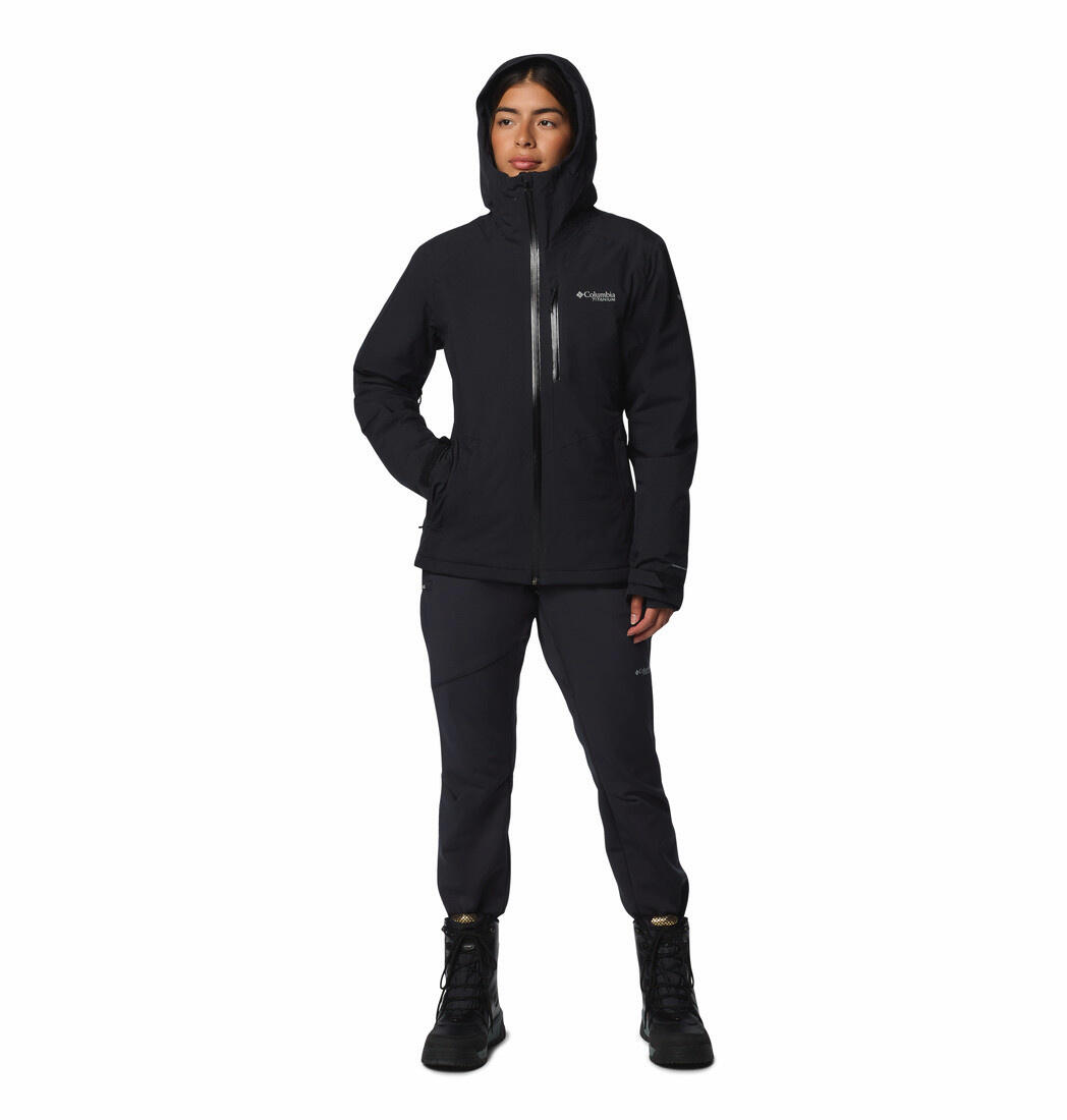 Vestes De Ski Femme - COLUMBIA Explorers Edge™ II Insulated Jacket - Black 6/7