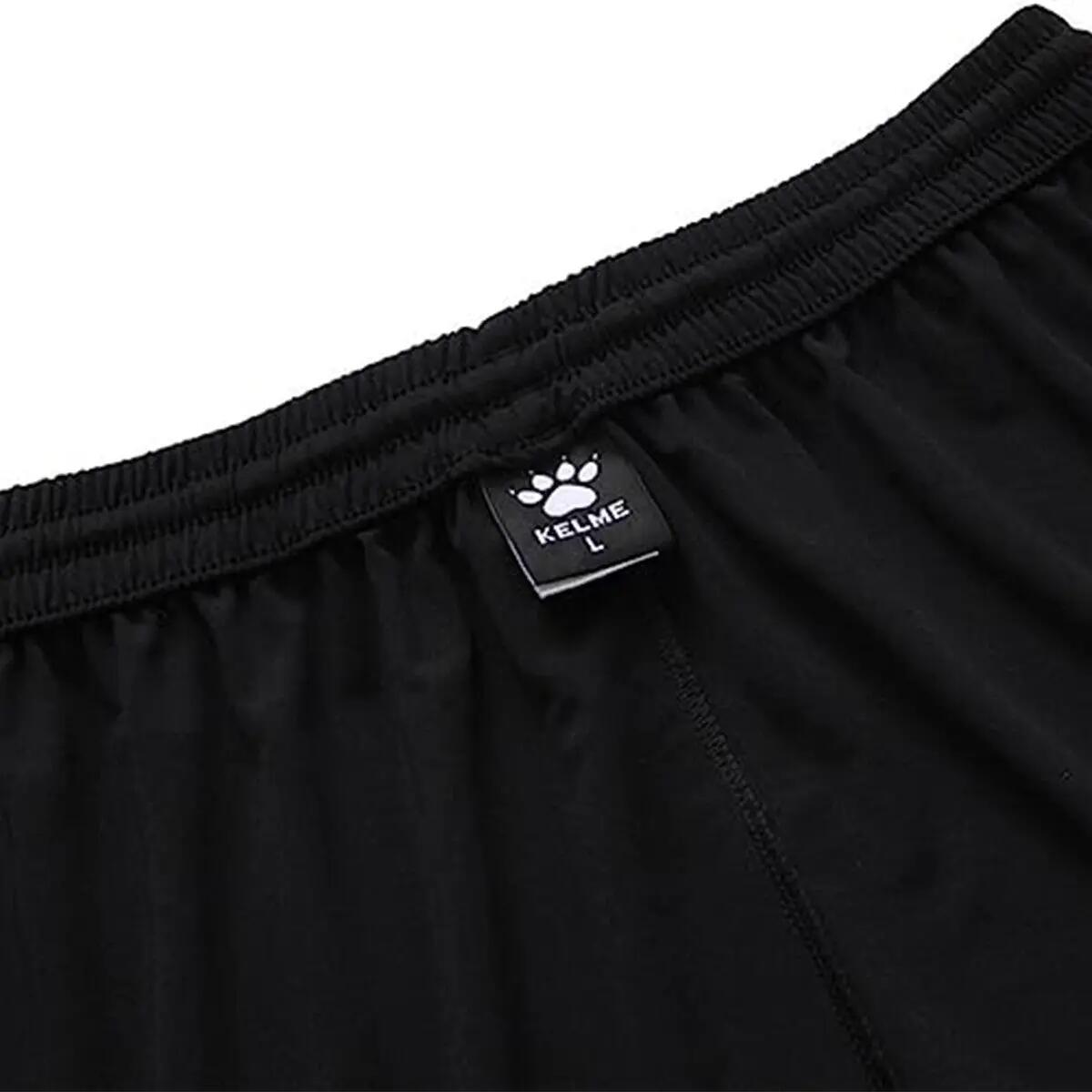 Kelme Pantalón Corto Global Negro Unisex 3/4