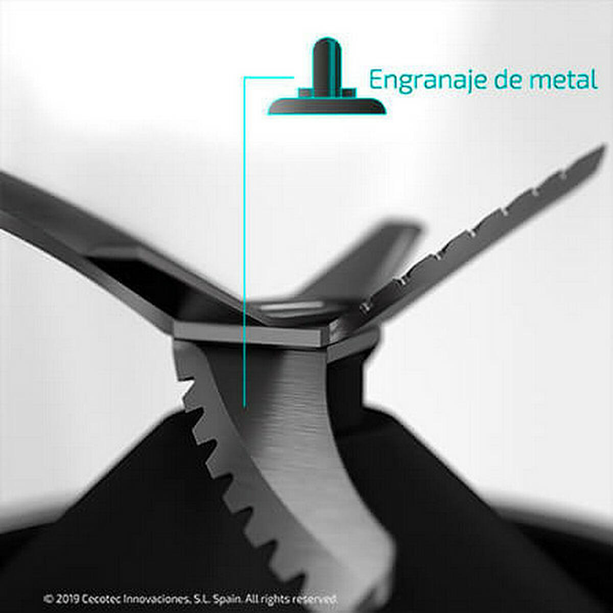 Bol mixeur CECOTEC Power Black Titanium 1800 3/5