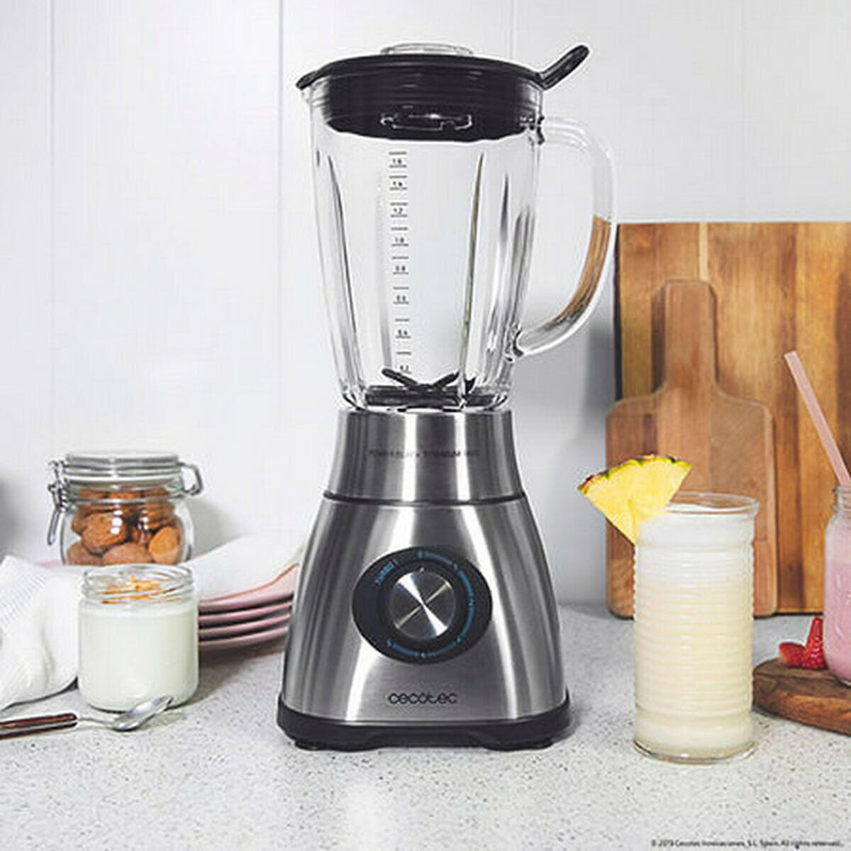 Bol mixeur CECOTEC Power Black Titanium 1800 4/5