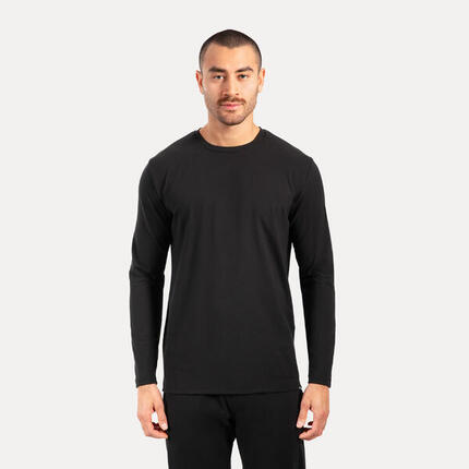 Herren Longsleeve Xion Taupe