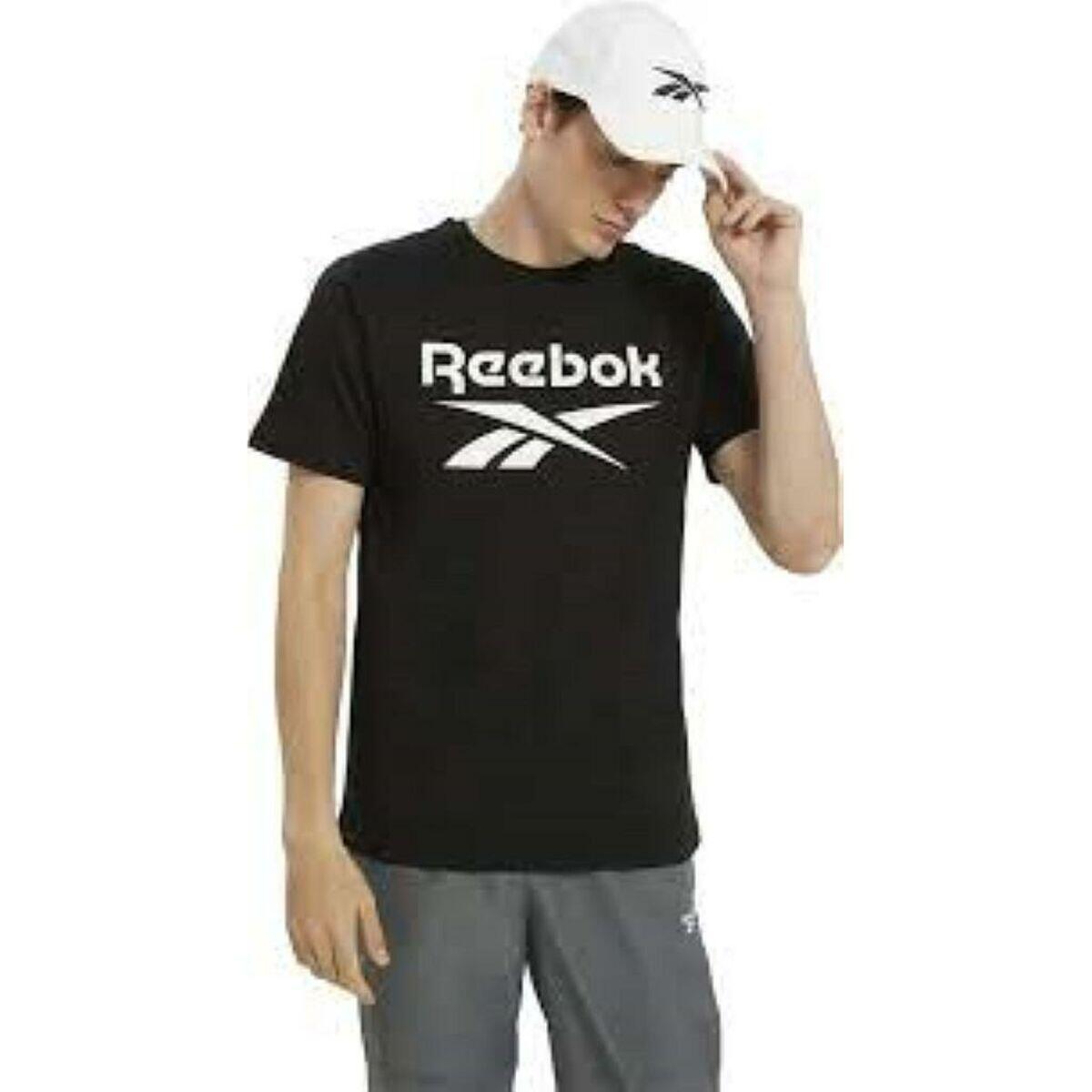 Koszulka z krótkim rękawem Męska Reebok 100070405 XL