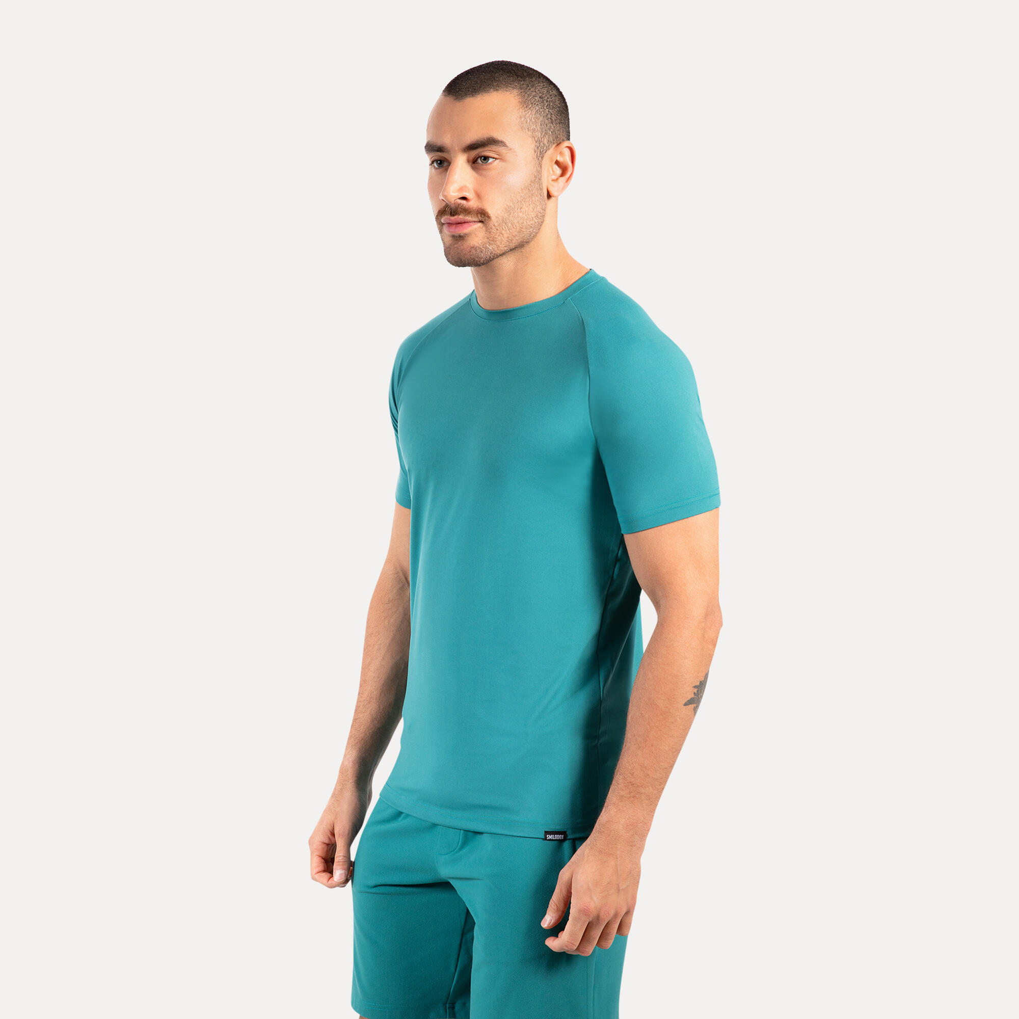 Herren T-Shirt Delian Petrol 2/5