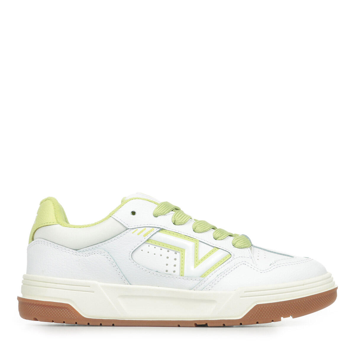 Baskets Femme Vintage Leather Lime 1/6