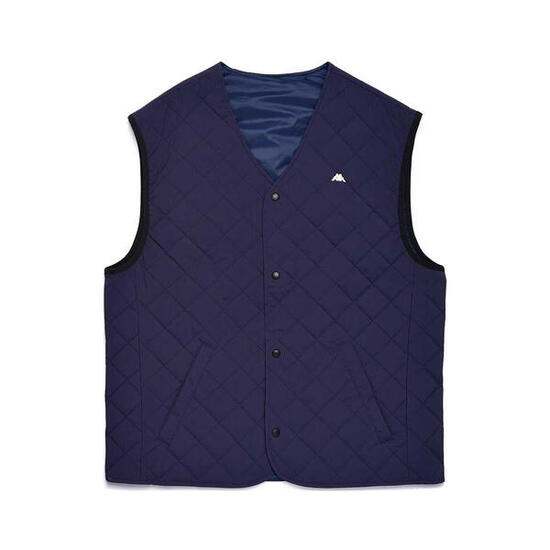 Smanicato da uomo in poliestere blu da casual