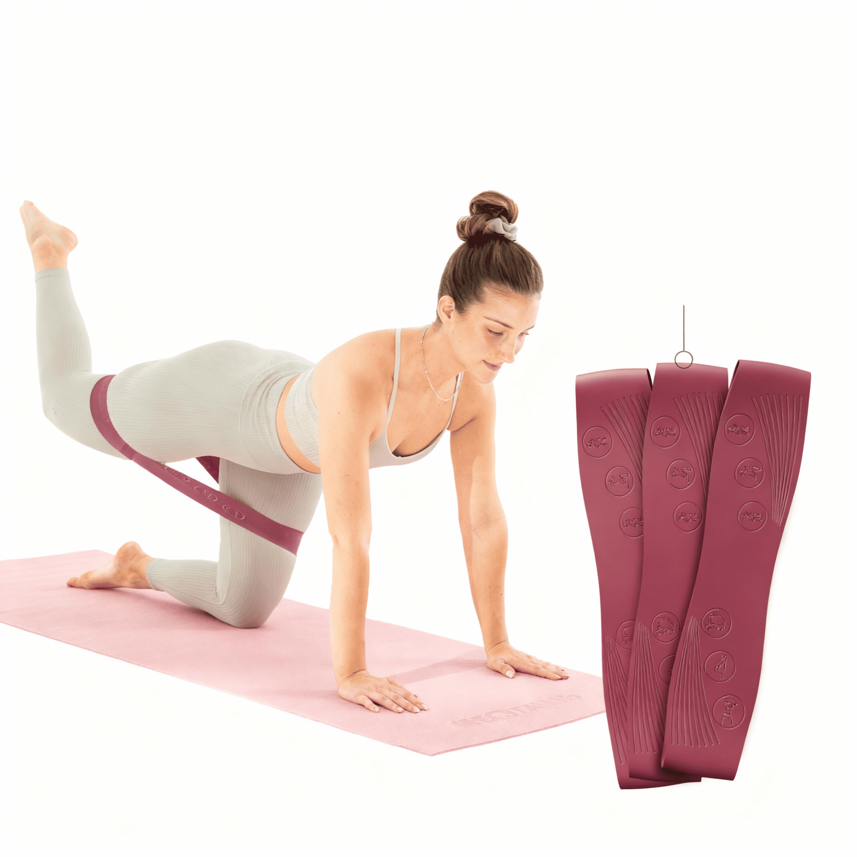 Pilates Home Studio Set – Komplettes Pilates Zubehör mit Ball, Ring & Gewichten 6/7