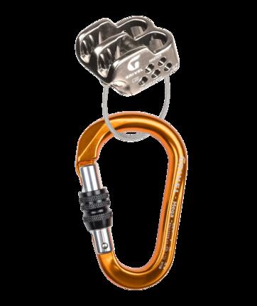 Kit d'assurage Grivel MASTER belayer K6N alliage aluminium léger freinage fluide