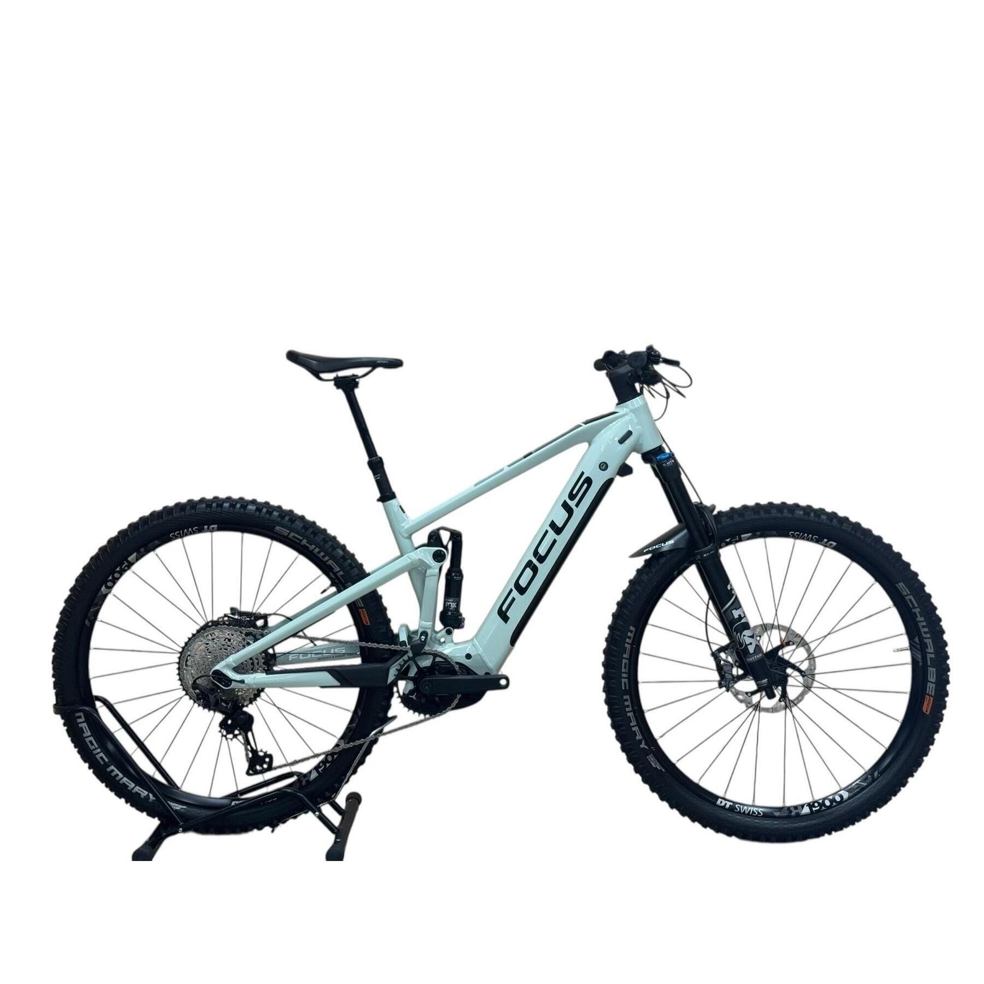 Focus - Reconditionné - Vtt Électrique Focus Jam² 6.9 Xt - Comme Neuf - Vélo Tout Terrain - Blanc|noir - Moyen - Decathlon