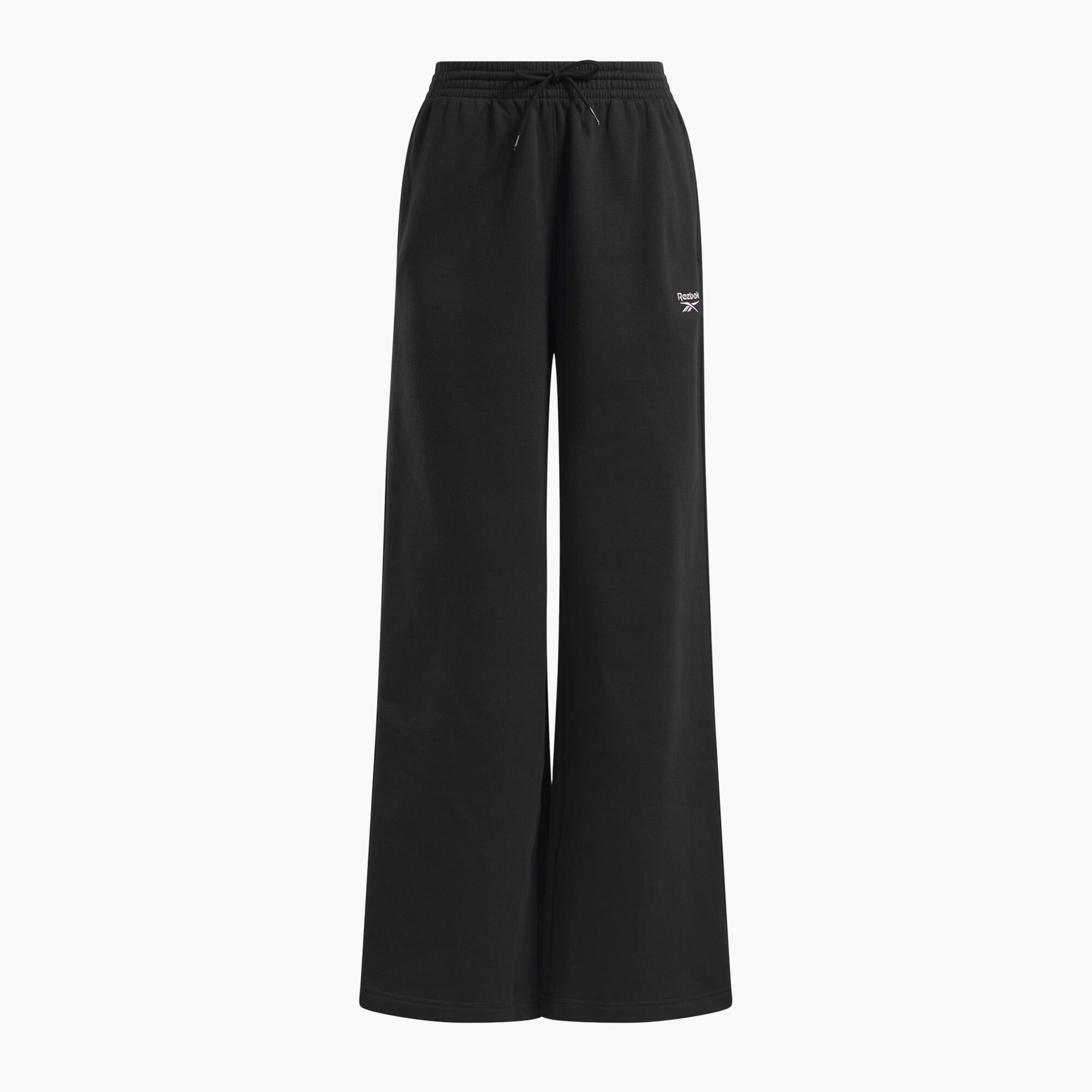 Spodnie damskie Reebok Identity Small Logo Fleece Wide Leg 4/5
