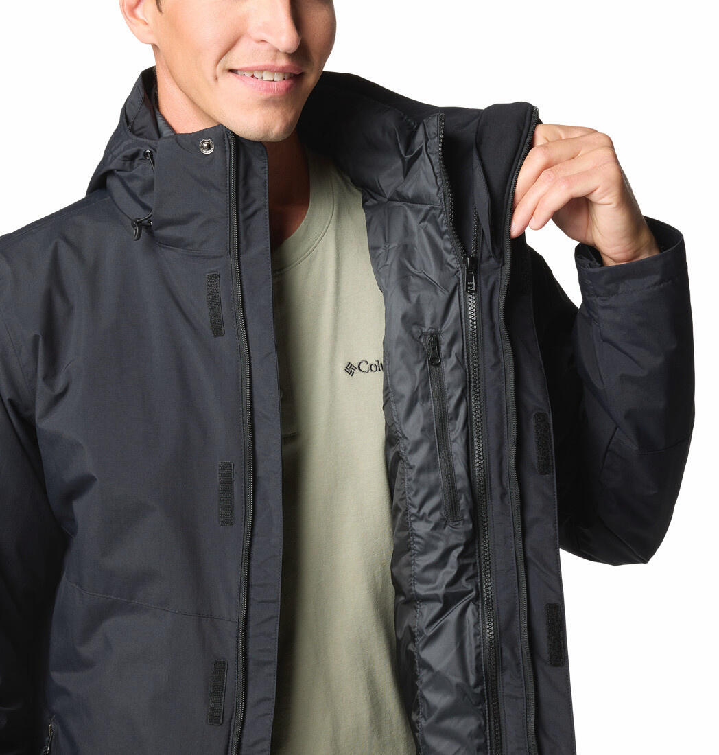 Vestes Outdoor Homme - COLUMBIA Element Blocker™ III Interchange Jacket - Black 5/7