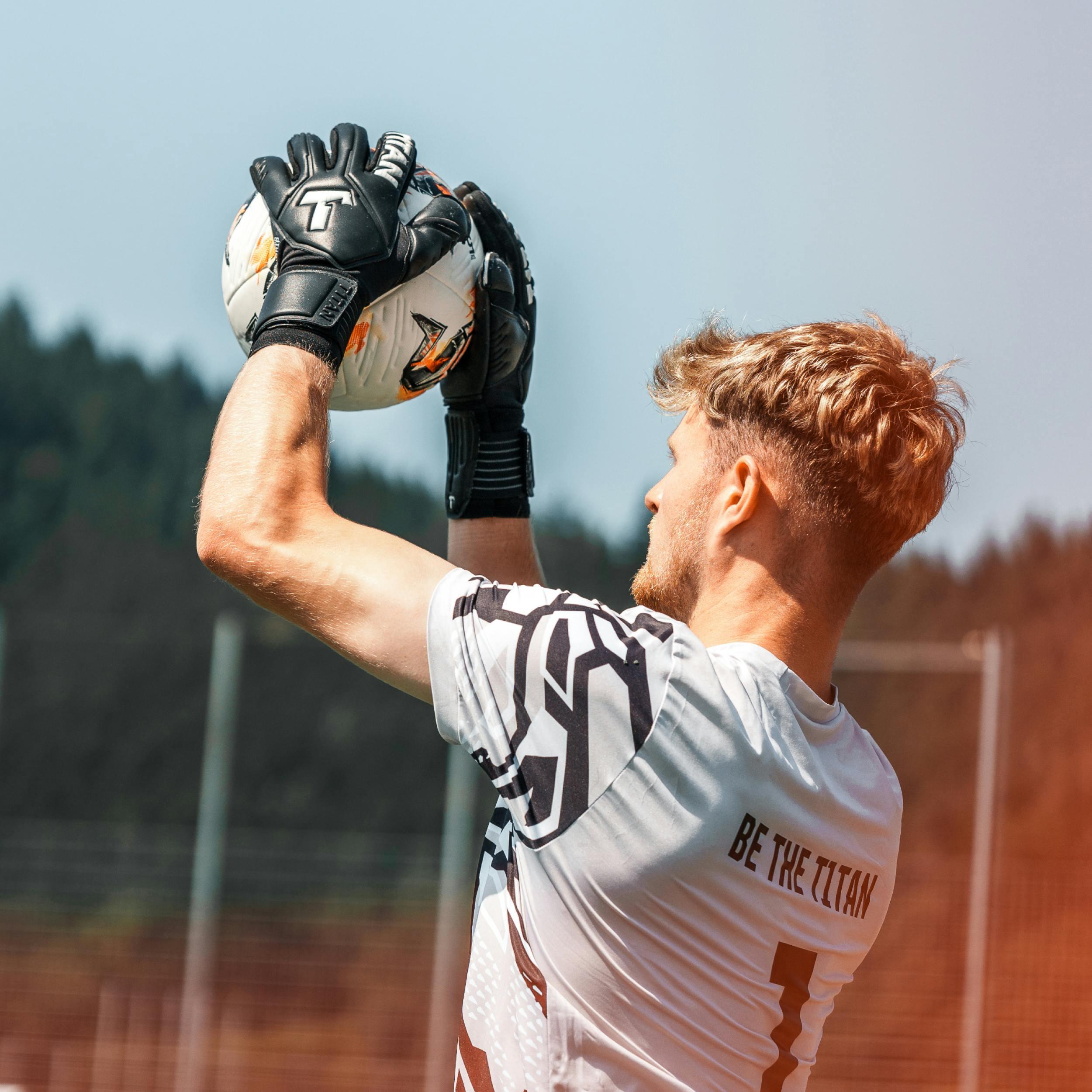 Guanti da portiere per adulti Legend Black-Out 7/7