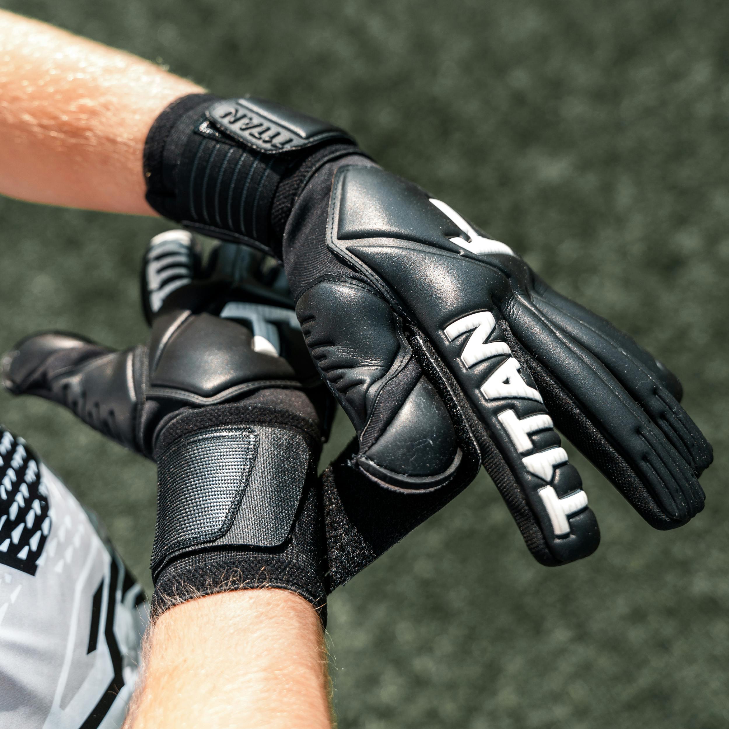 Guanti da portiere per adulti Legend Black-Out 5/7