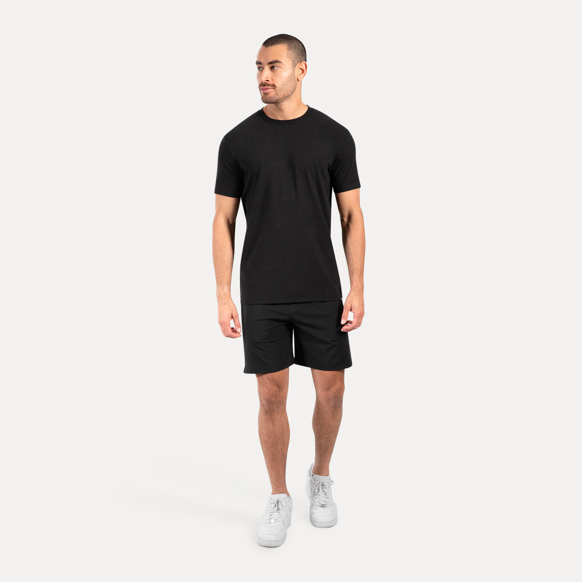 Herren T-Shirt Micah Schwarz 3/5