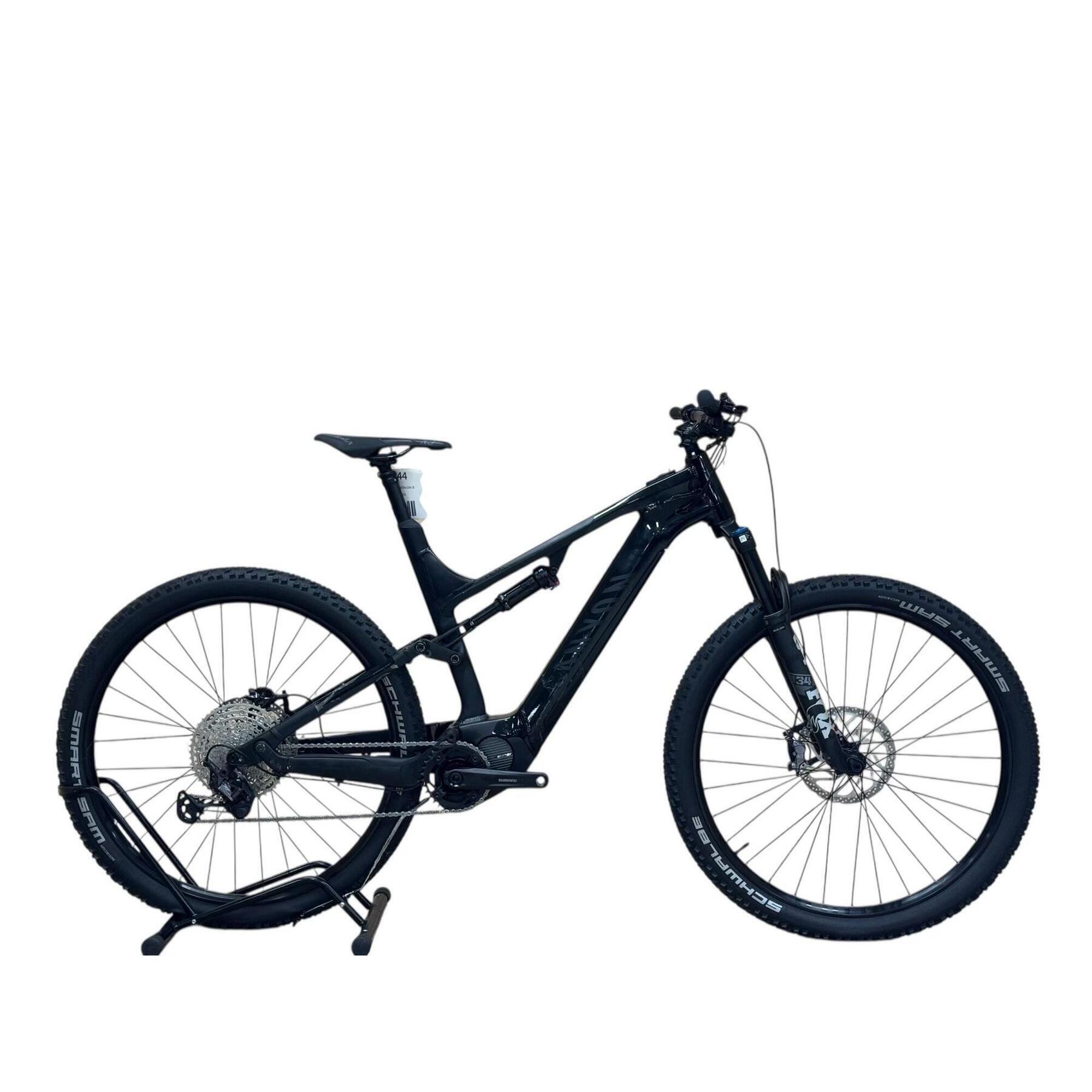 Canyon - Reconditionné - Vtt Électrique Canyon Neuron:on 8 - Comme Neuf - Vélo Tout Terrain - Noir - 48 Xl - Decathlon