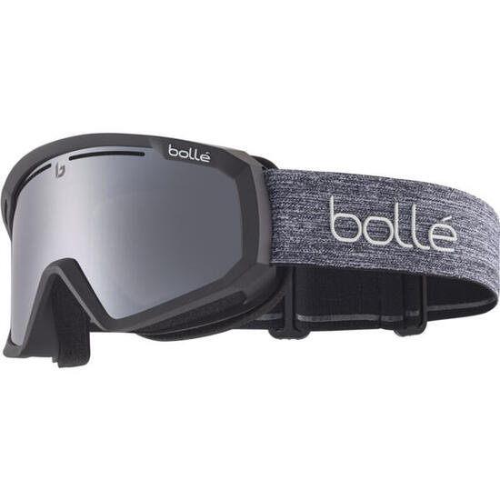 Masque de ski Y7 OTG Black Denim Matte - Black Chrome Cat 3