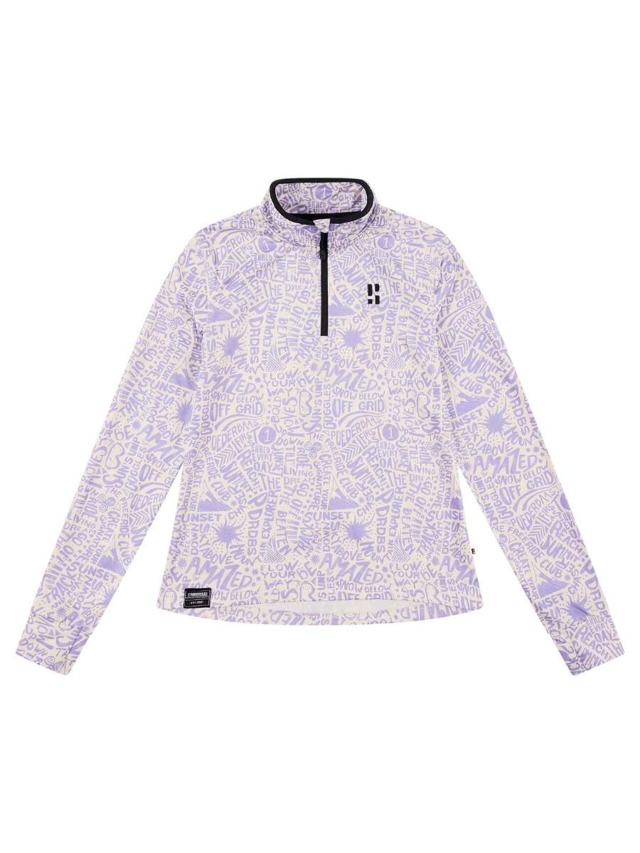 Bluza narciarska - Damska - Cabin Life - Liliowa 5/5