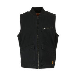 Veste Homme Washed Canvas Vest