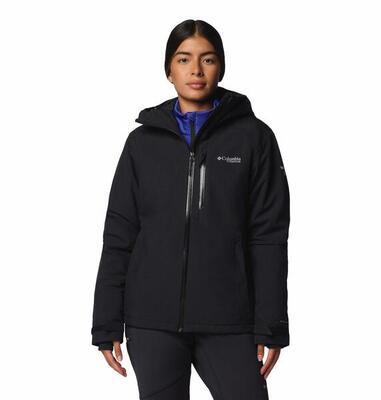 Ski jassen dames - columbia explorers edge™ ii insulated jacket - black