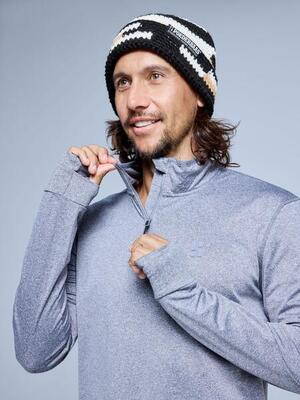 Muts - heren - freeride - zwart multi