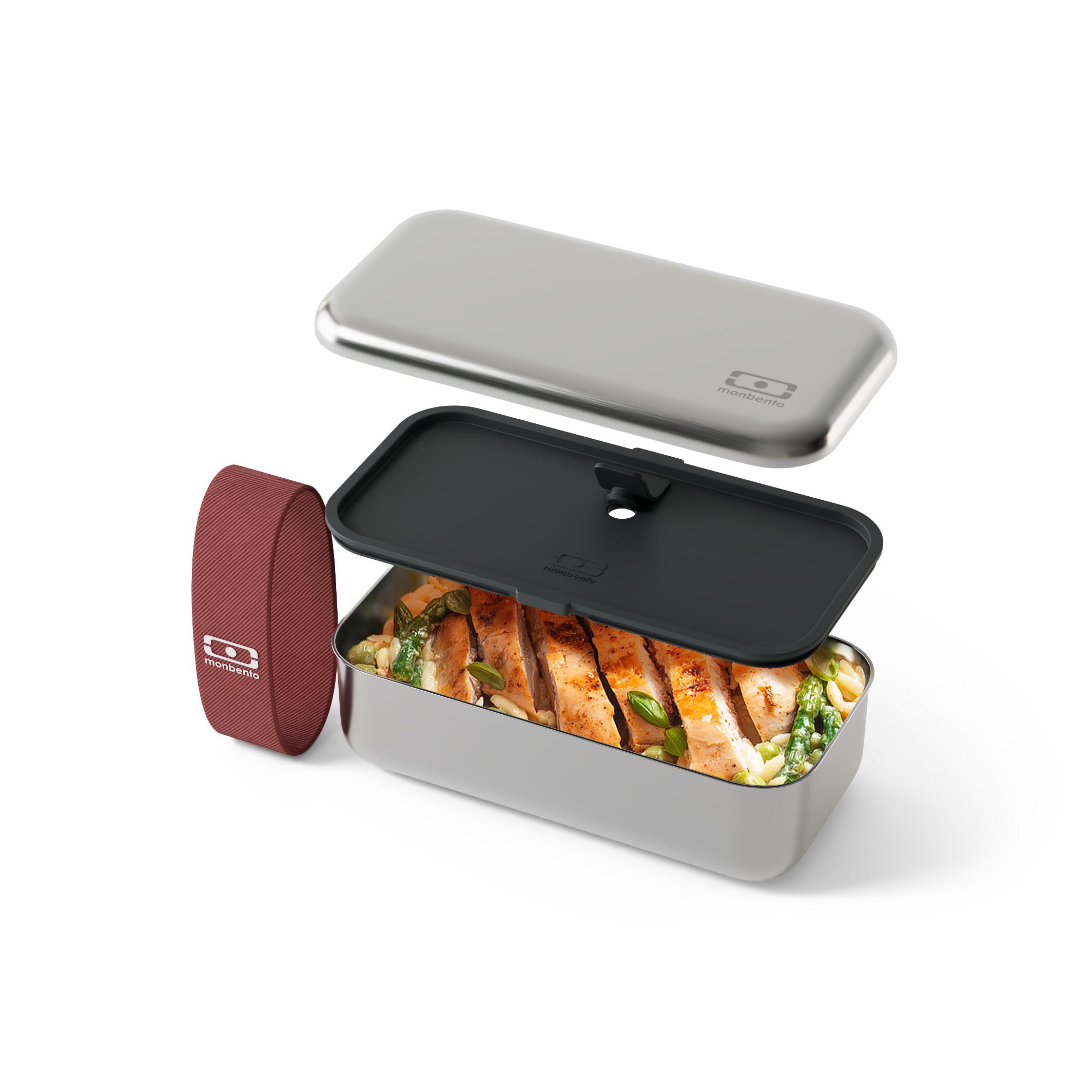 Metall-Lunchbox 700ml|Camping, Wandern|Backofenfest, Mikrowellengeeignet|Sense 5/6