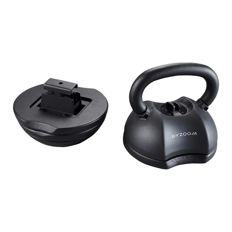 Kettlebell réglable ajustable 18kg "Pure Series" Byzoom Fitness 3/5