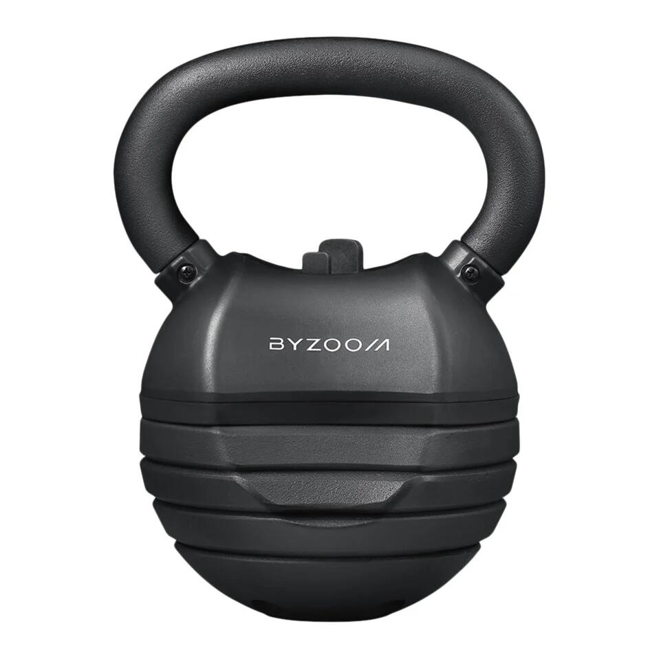 Kettlebell réglable ajustable 18kg "Pure Series" Byzoom Fitness 2/5