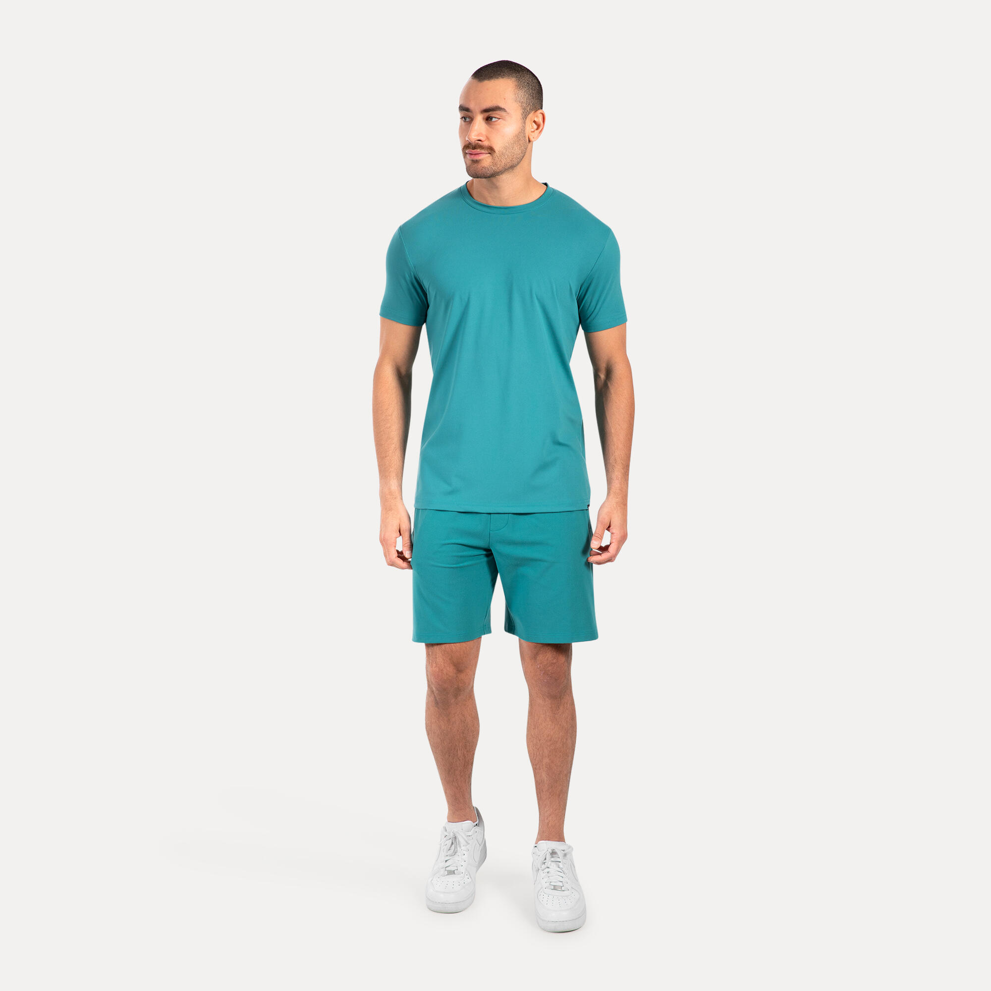 Herren T-Shirt Micah Petrol 3/5