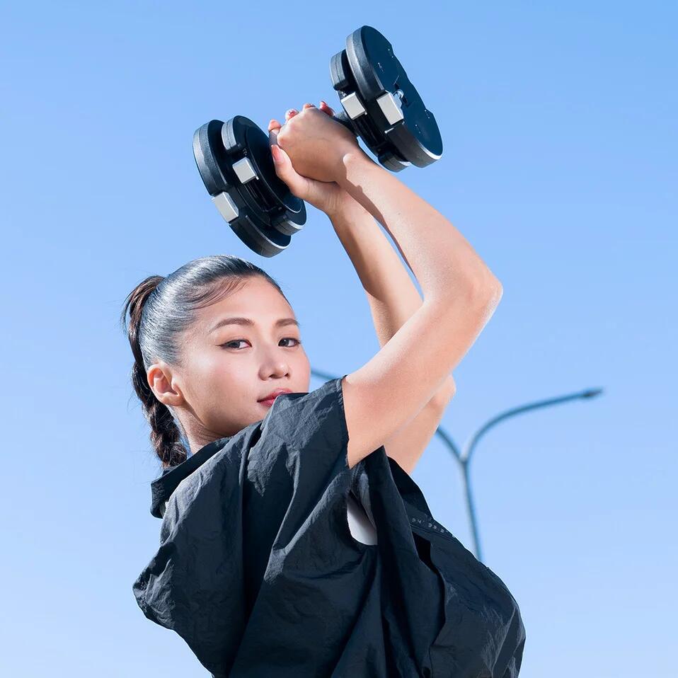 Manubrio regolabile "Pure Series" da 5,6 kg di Byzoom Fitness 5/5