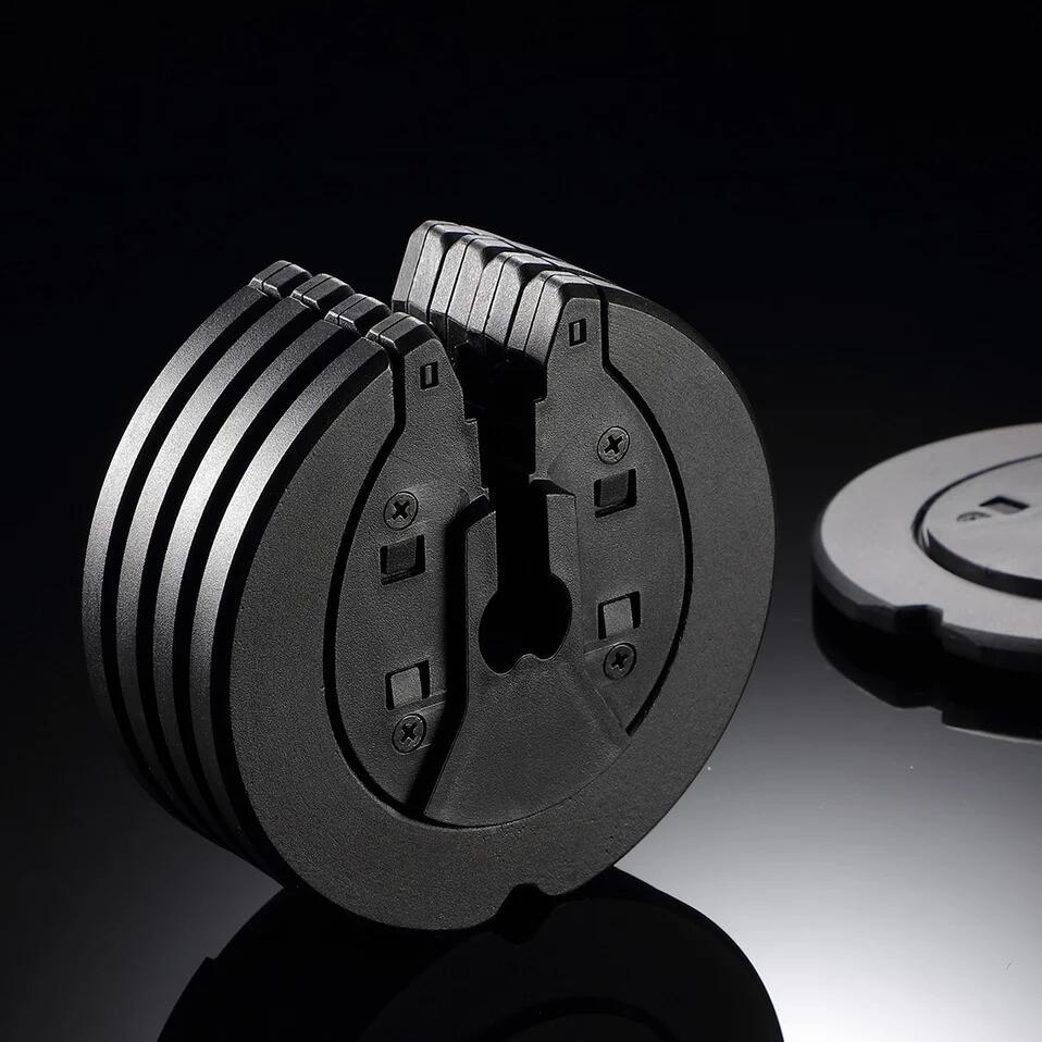Manubrio regolabile "Pure Series" da 5,6 kg di Byzoom Fitness 4/5